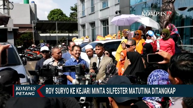 Roy Suryo Laporkan Silfester Matutina di Kejari Jaksel, Bagaimana Updatenya? | KOMPAS PETANG