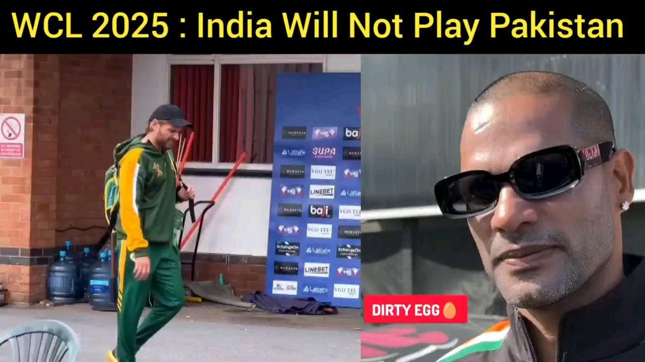 Why INDIA Will NOT Play PAKISTAN in WCL 2025 Semi-Final The match at Edgbaston, Birmingham, was officially called off due to India Champions refusing to play Pakistan Champions amid political tensions and a boycott by key players. Pakistan advanced di