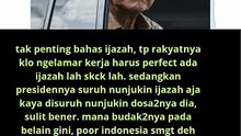 apakah tak penting bahas ijazah Coba jelaskan dengan sangat kasar Pak Luhut