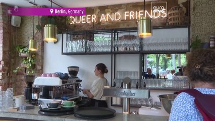 How a Berlin café’s neon sign welcoming the Queer community became a target for hate