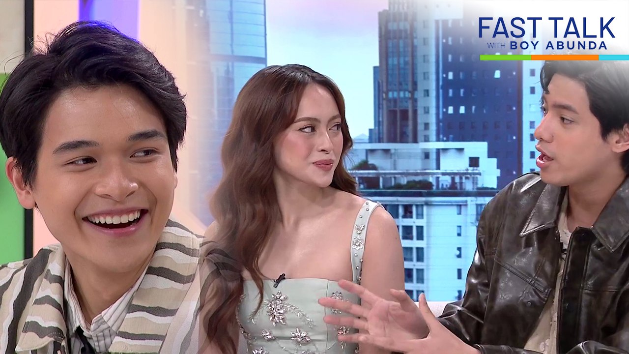 Fast Talk with Boy Abunda: Cheska and Sean support Vince's new set of friends! (Episode 650)