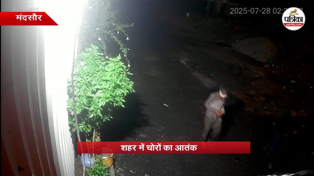 शहर में चोरों का आतंक