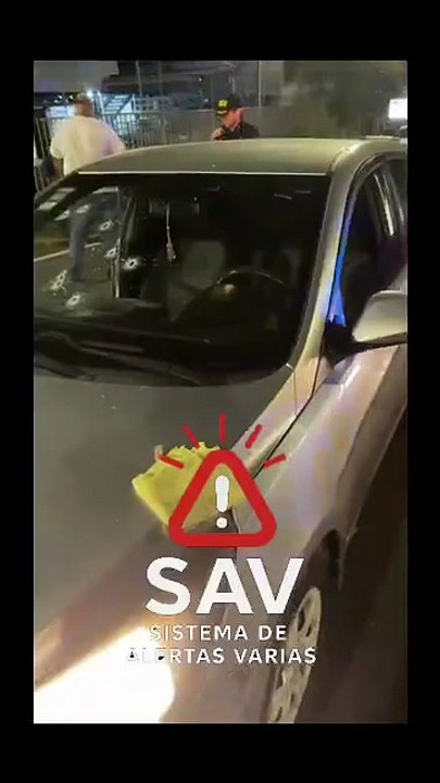 Conductor de plataforma se defiende de asalto