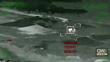 Orman kundakçıları İHA'dan kaçamadı! Böyle yakalandılar