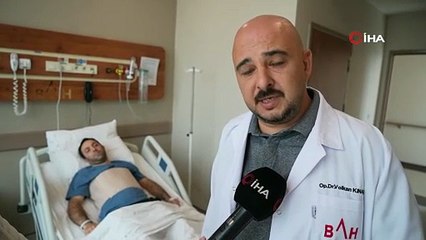 Karın ağrısı şikayetiyle gittiği hastanede hayatının şokunu yaşadı