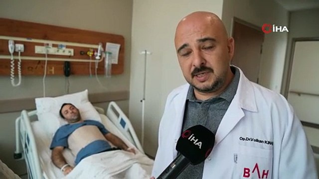 Karın ağrısı şikayetiyle gittiği hastanede hayatının şokunu yaşadı