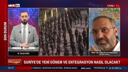 Prof. Dr. Hüseyin Seyhanlıoğlu Suriye'de yeni dönem ve entegrasyonu değerlendirdi