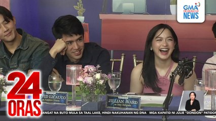 Jillian Ward at David Licauco, first time magtatambal sa series na "Never Say Die" | 24 Oras