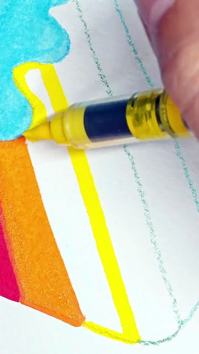 🌟 Crear es otra forma de respirar #Handmade #Coloring #Sketching #Satisfying