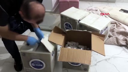 Samsun’da uyuşturucu operasyonu! Binlerce uyuşturucu hap ve kokain ele geçirildi
