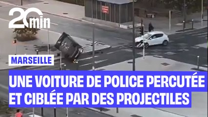 Marseille : Une vidéo de policiers pris à partie après leur accident devient virale sur les réseaux sociaux