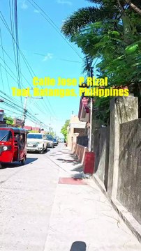 Calle Jose P. Rizal in Taal, Batangas, Philippines