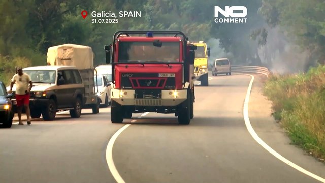 Over 200 hectares burned as residents evacuated in Galicia wildfire
