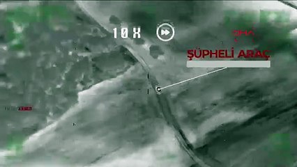Orman kundakçıları İHA'dan kaçamadı! Operasyon anı kamerada