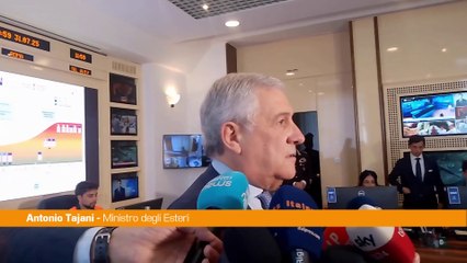 Tajani "Lista russofobi inaccettabile, l'Italia non si fa intimidire"