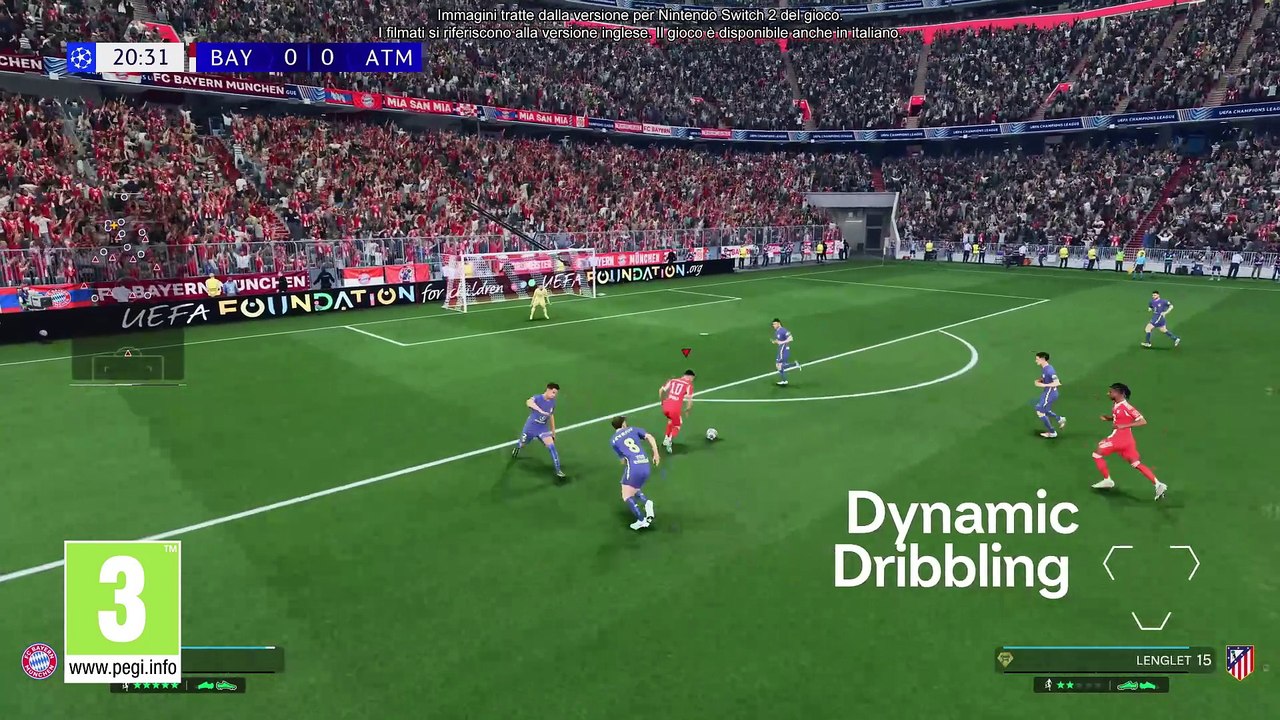 EA Sports FC 26 – anteprima su Nintendo Switch 2