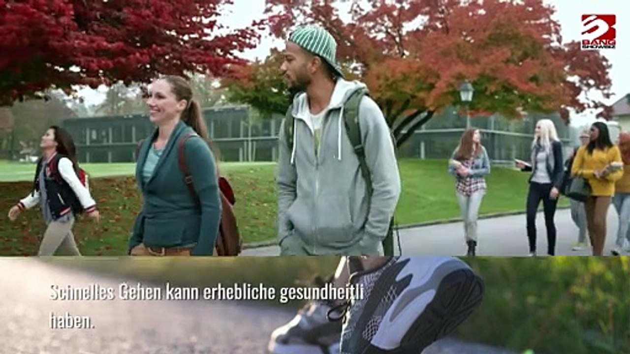 Zügiges Gehen kann Leben retten