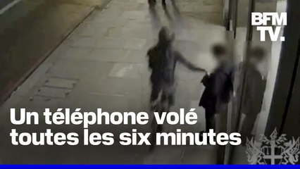 Un vol toutes les six minutes: le fléau du vol des téléphones portables à Londres