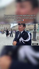 Elle donne une bonne image de la police, super sympa et qui prend le temps d'expliquer ce qu'elle fait. 👏🇫🇷