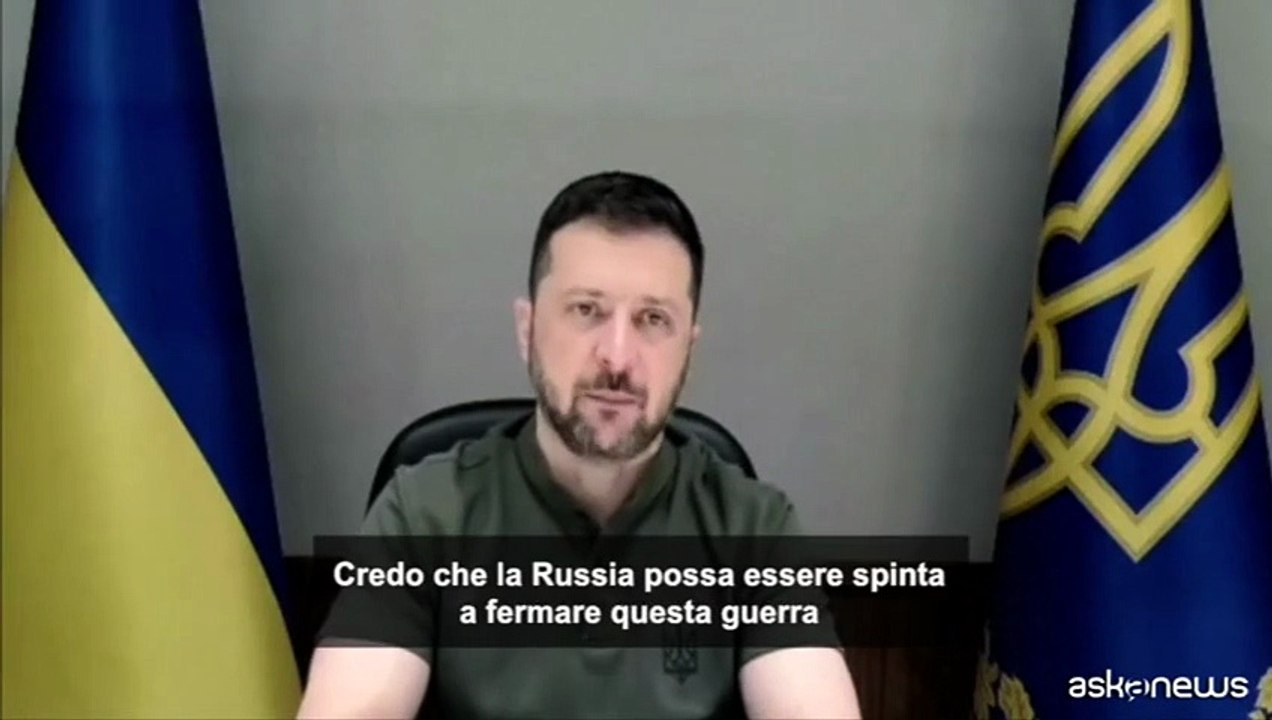 Zelensky: serve un "cambio di regime in Russia" per la pace