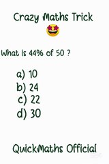 Unbelievable Math Trick That Will Blow Your Mind! 🚀