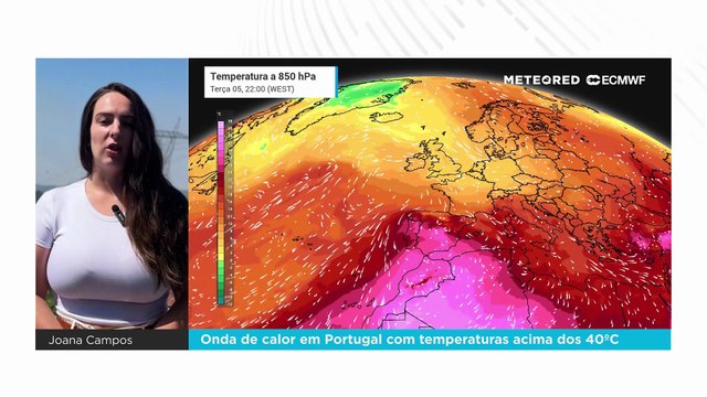 Onda de calor em Portugal com temperaturas acima dos 40ºC