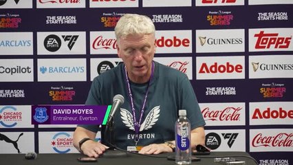 Everton - Moyes : “Pour l’instant, nous ne sommes pas prêts”