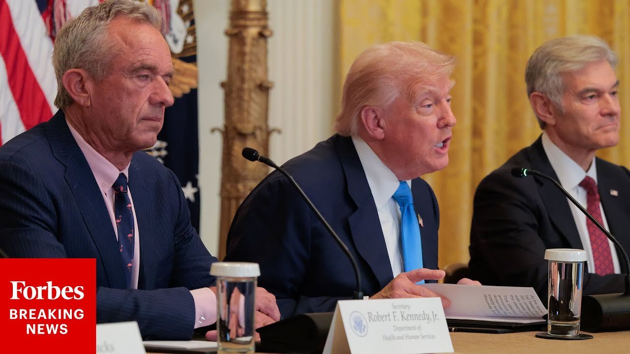 Trump Holds 'Making Health Technology Great' Event With RFK Jr., Dr. Oz
