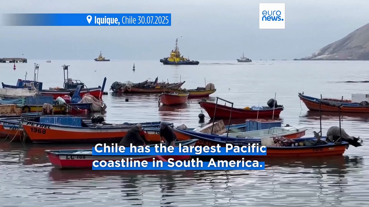 Chile and New Zealand maintain tsunami warnings as threat subsides in most places
