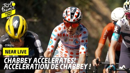 Chabbey accelerates! - Stage 6 - Tour de France Femmes avec Zwift 2025