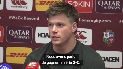 Lions Britanniques et Irlandais - Jones : "3-0, ce serait incroyable"