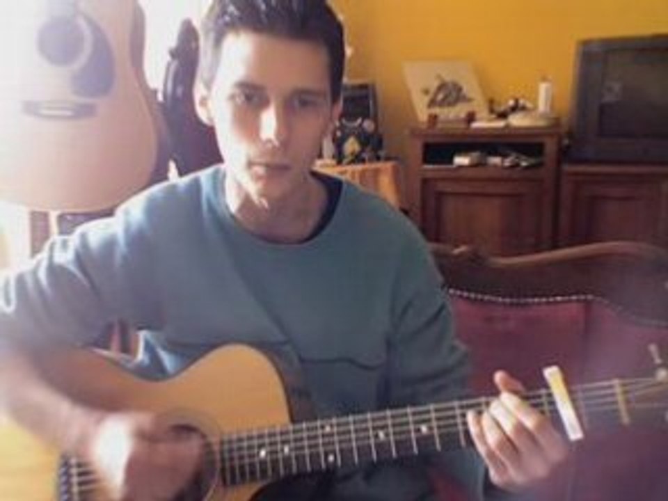 Guitare Sébastien  Bruel Mon amant de saint Jean