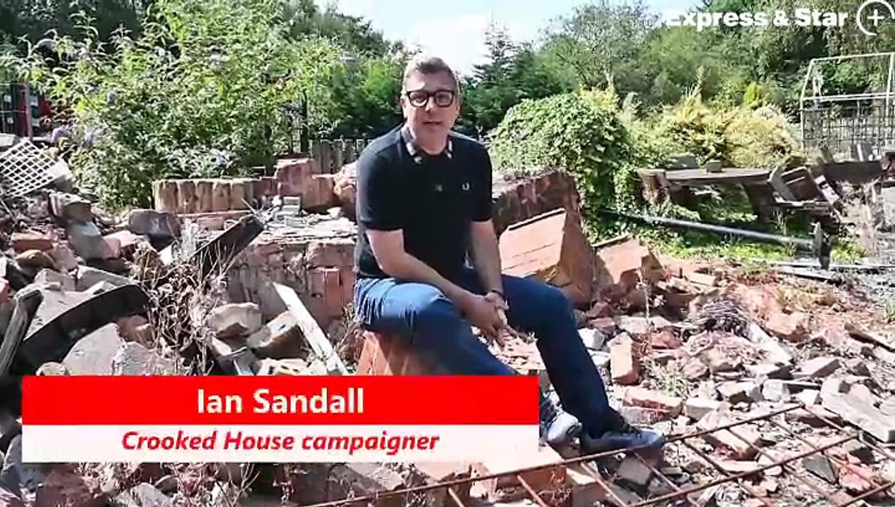 Campaigner Ian Sandall, talks about his determination to see the Crooked House pub rebuilt two years after it was demolished.