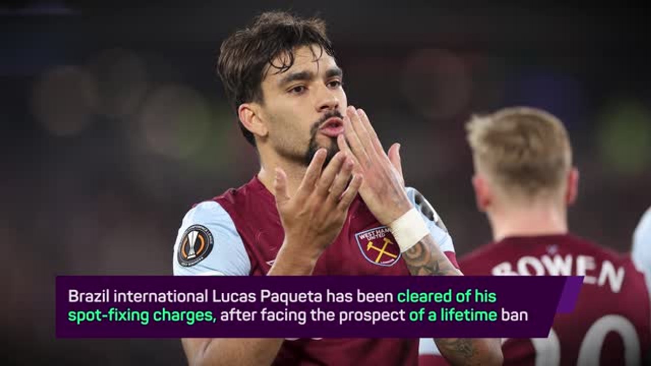 Breaking News - Paqueta cleared of spot fixing