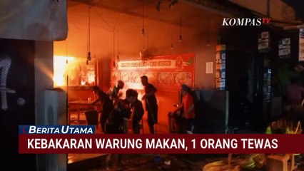 Polisi Selidiki Sebab Kebakaran Warung Makan di Depok, 1 Orang Tewas | BERUT