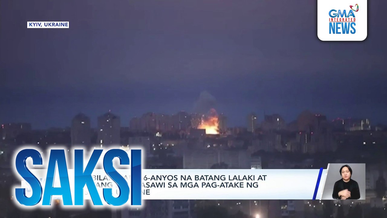 8 kabilang ang 6-anyos na batang lalaki at kanyang ina, nasawi sa mga pag-atake ng Russia sa Ukraine | Saksi