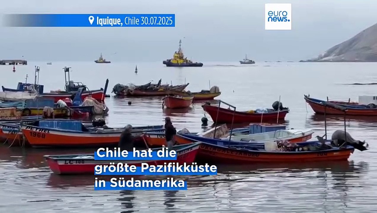 Chile und Neuseeland halten an Tsunami-Warnungen