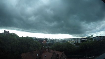 Timelapse capture on Portsmouth weather on Thursday 31st July 2025