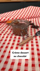 crème dessert au chocolat