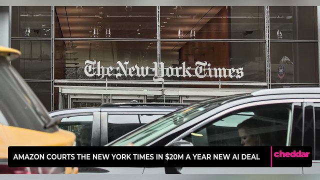 Amazon Courts The New York Times in $20M a Year New A.I. Deal