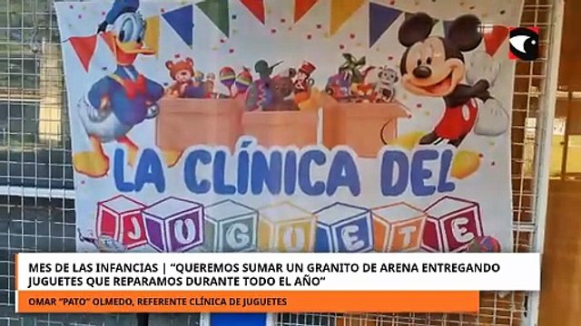 En el mes de las infancias la Clínica del juguete donará mas de 3000 regalos a niños de Posadas