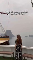 Travel With Me on an Overnight Boat Cruise in Vietnam