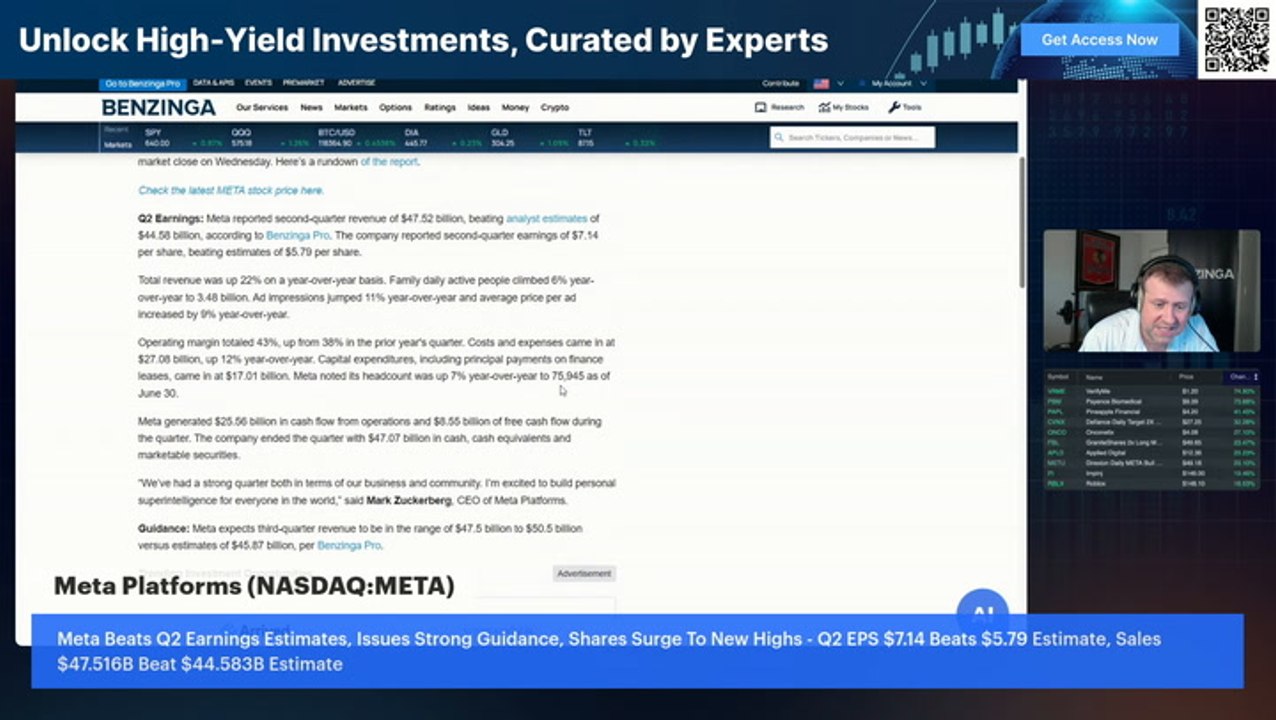 Meta Platforms And Microsoft Blowout Earnings R...