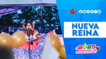 👑 Norma Arévalo es coronada Reina de las Fiestas Tradicionales de Managua 2025 🎉