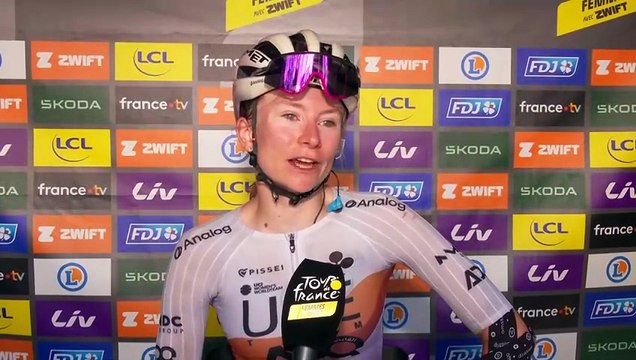 Tour de France Femmes 2025 - Maeva Squiban : C'est incroyable... je ne sais pas quoi dire