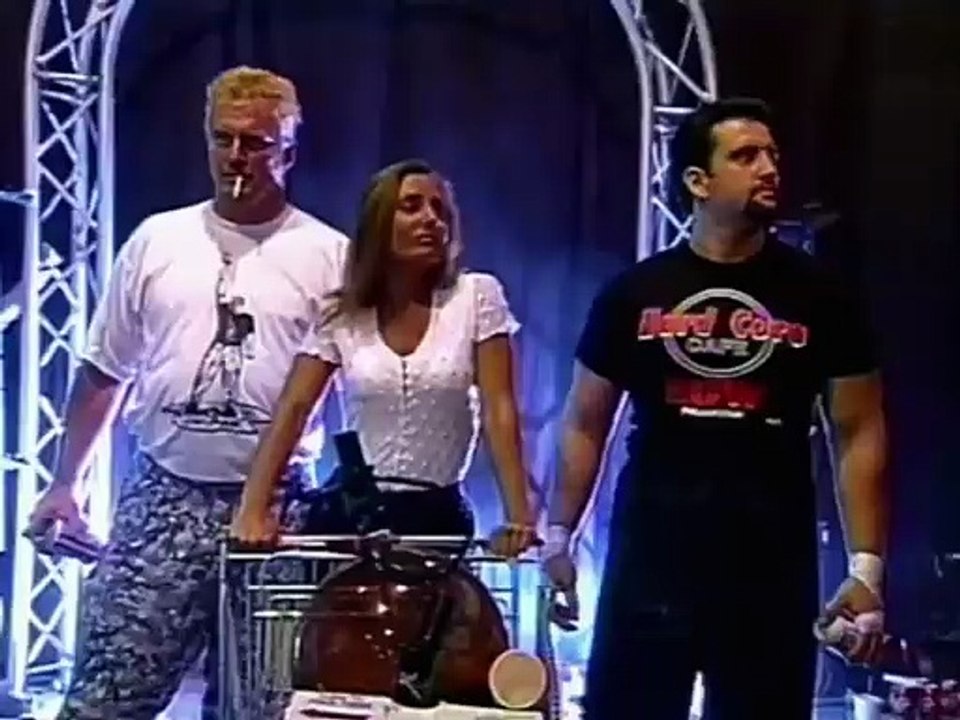 History of ECW - The Sandman & Tommy Dreamer prepare to defend ECW from the WWF