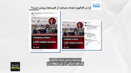 آیا در کاتالونیای اسپانیا تعداد مساجد از کلیساها بیشتر است؟