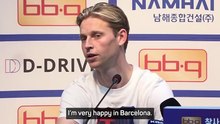 De Jong confirms his intention to stay at Barca