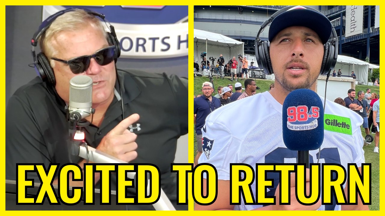 EXCLUSIVE: Patriots TE Austin Hooper joins Zolak and Bertrand