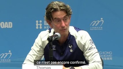 Tottenham - Frank : "Je choisirai le capitaine avant d'affronter Paris en Supercoupe d'Europe"